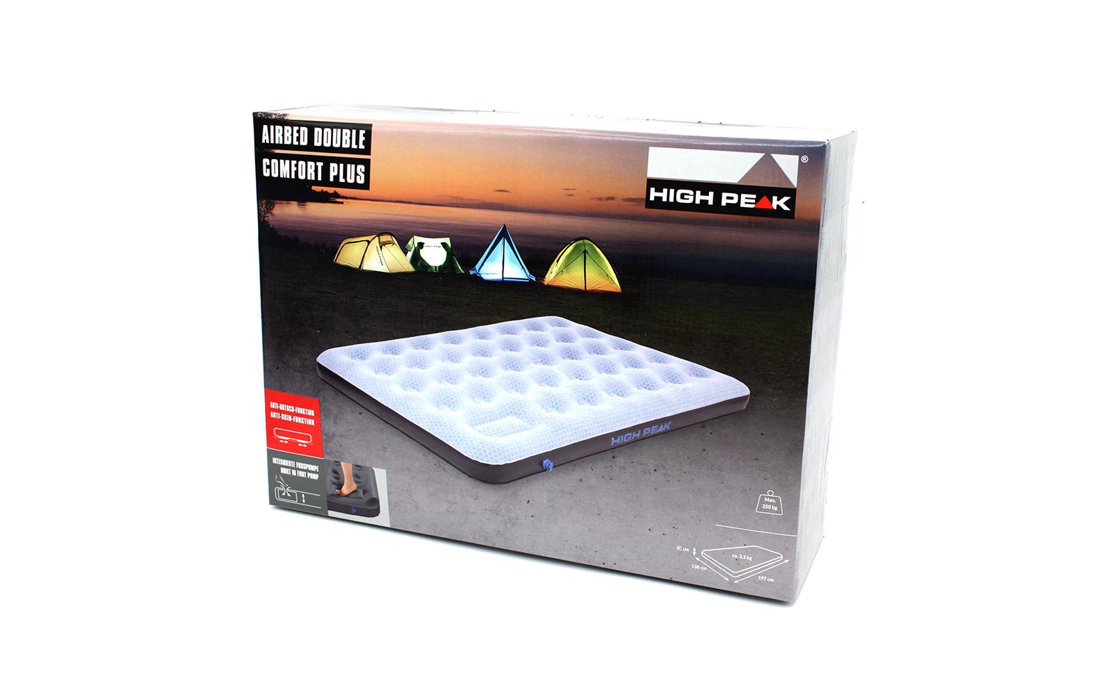 Luftbett Comfort Plus Double,Atmungsaktives und bequemes Gästebett