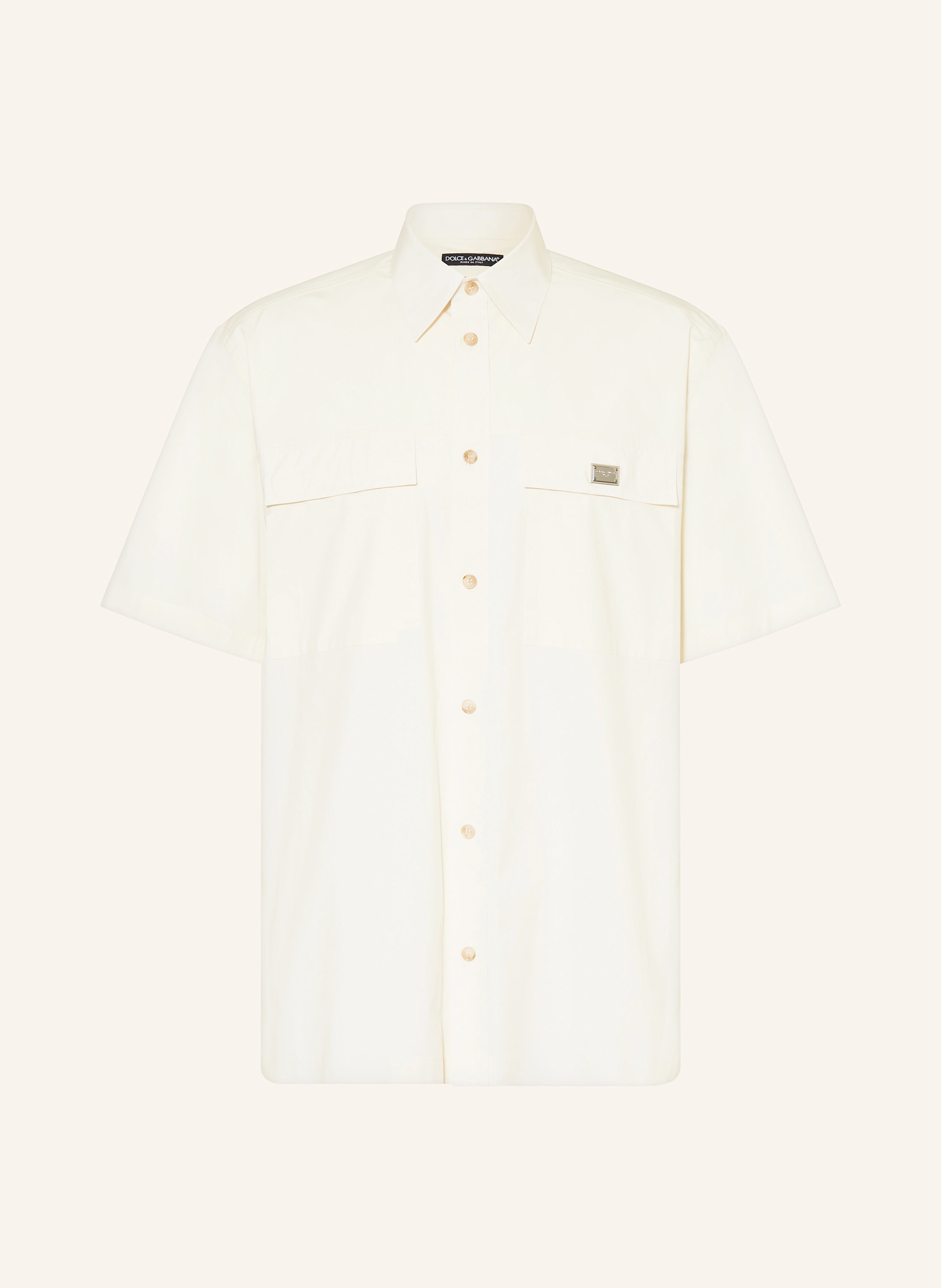 DOLCE & GABBANA Kurzarm-Hemd Comfort Fit