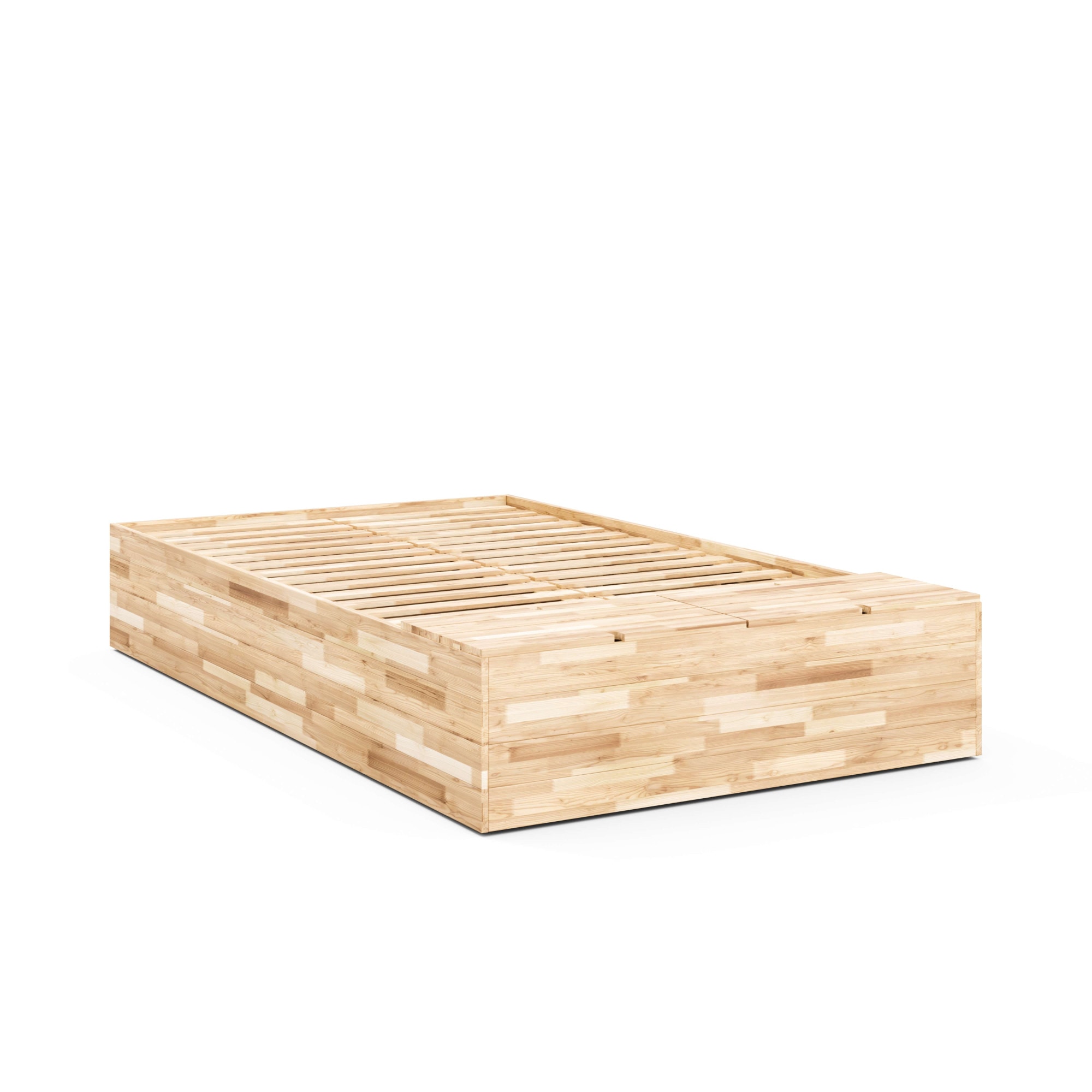 Karup Design Bettgestell »Basement Bed, Stauraumbett, Bett optional mit oder ohne Sitzbank« Bett mit integriertem Stauraum, inkl Lattenrost, FSC®zertifiert