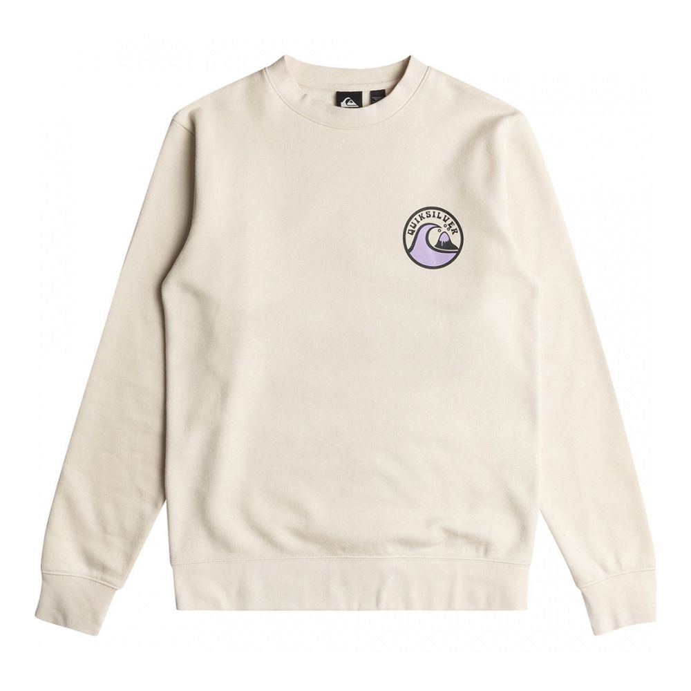 Quiksilver SCREEN INJECTION - Sweat Homme birch