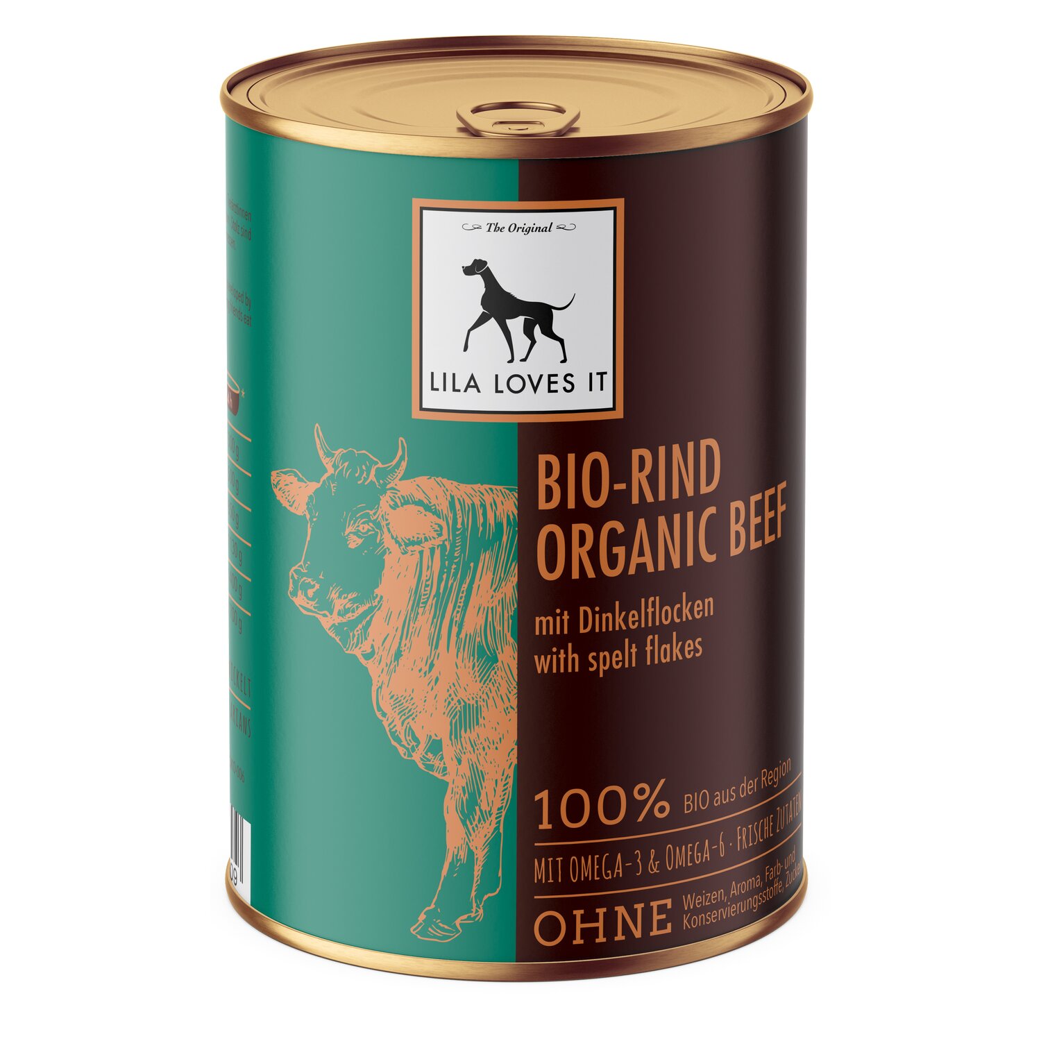LILA LOVES IT Bio Rind mit Dinkelflocken  - 400 g