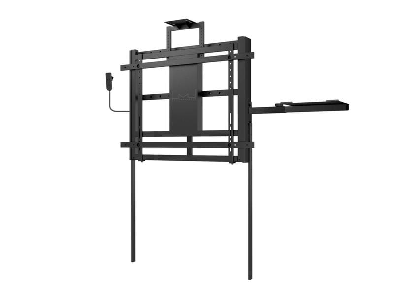 Multibrackets Wandhalterung M Motorisiert 80 kg HD Schwarz Wandmontage mit motorischer Höhenverstellung