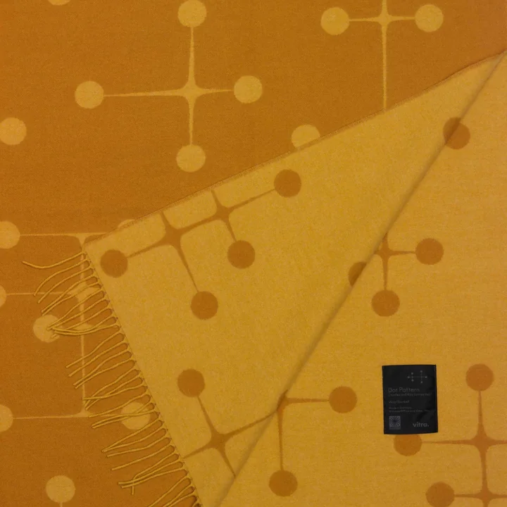 Vitra - Eames Wolldecke, Dot Pattern, hellblau