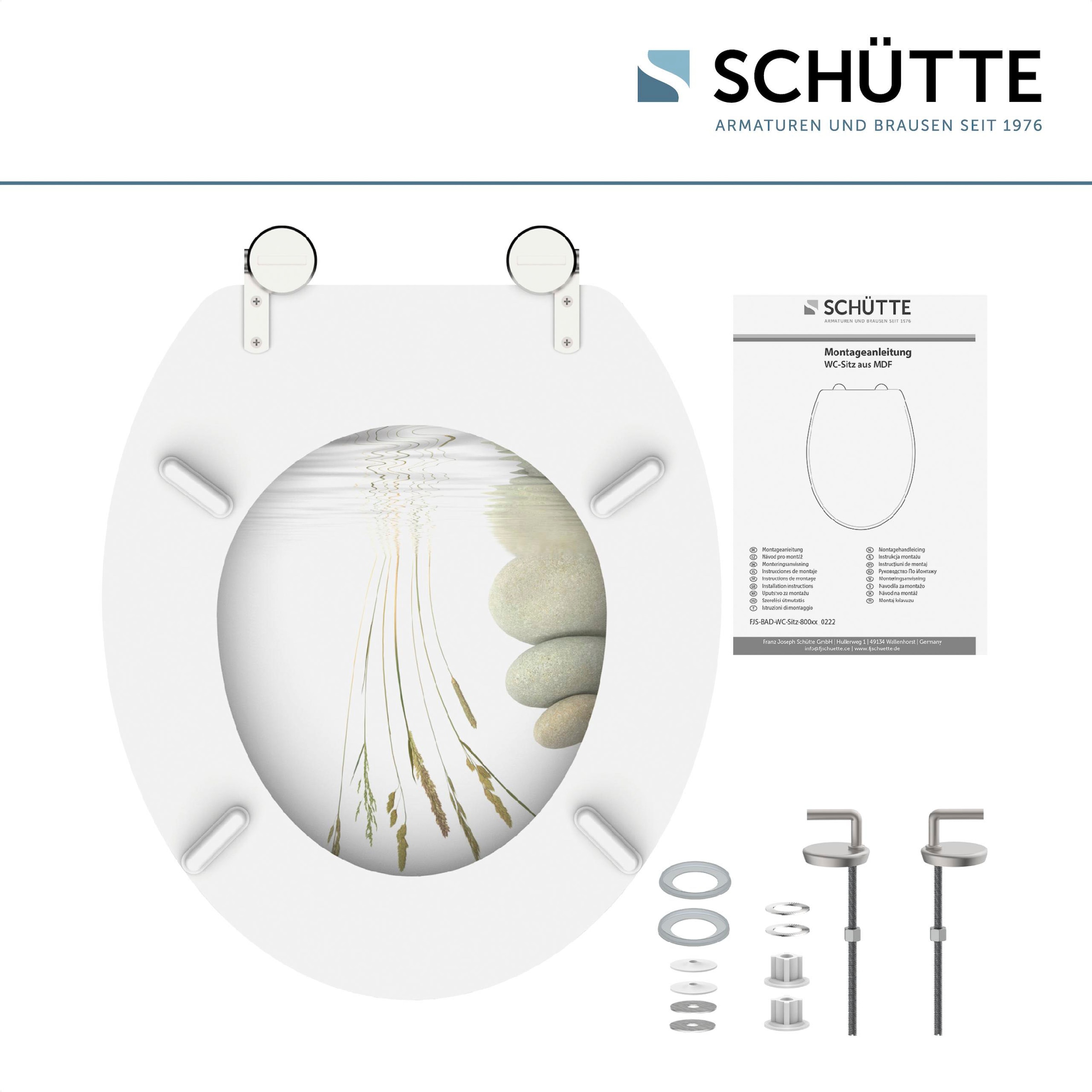 Schütte WC-Sitz »Balance« MDF-Holzkern