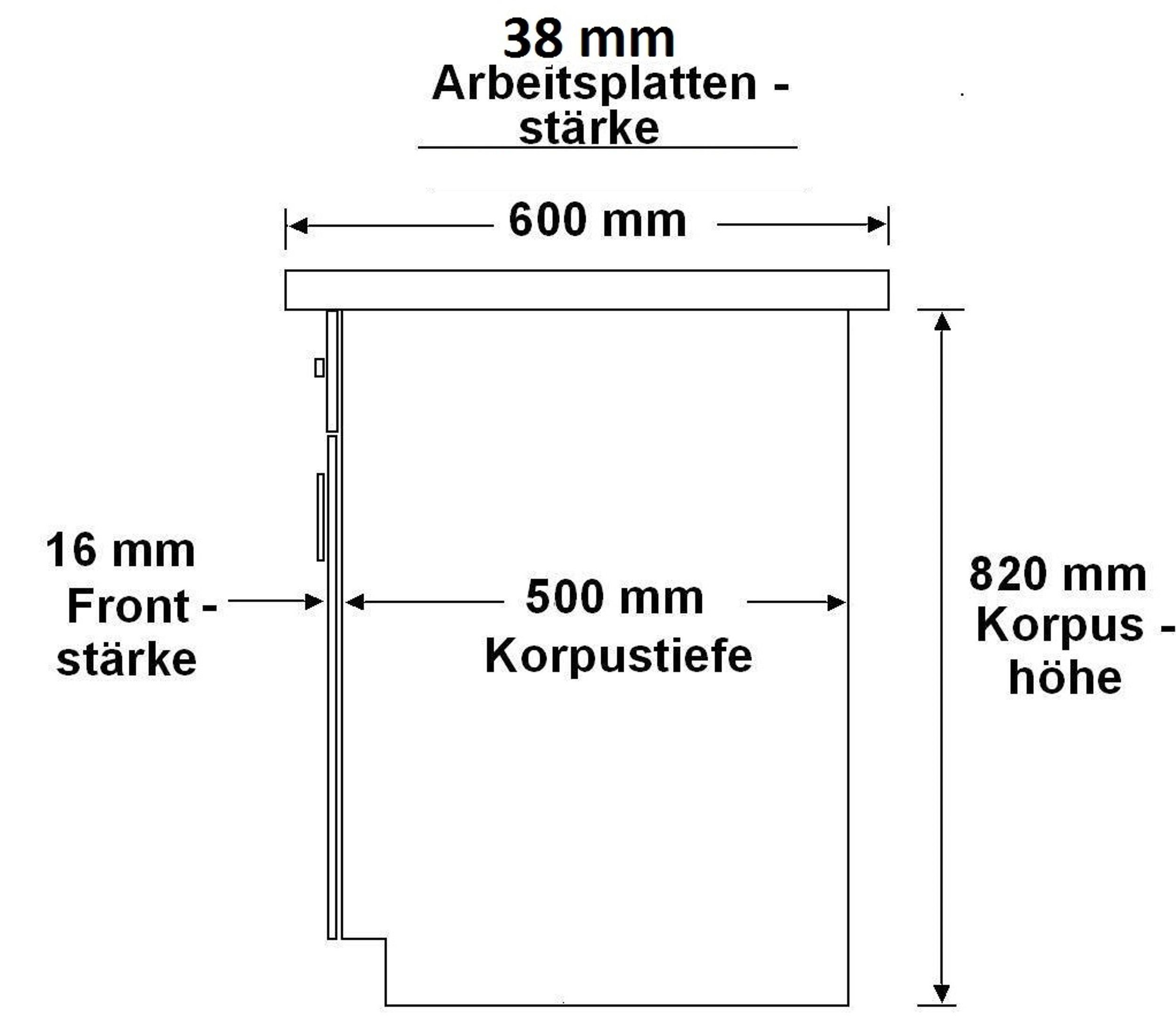 Winkelküche MONZA 280x270 cm Küchenzeile Eckküche Küche Nußbaum Okapi Schwarz