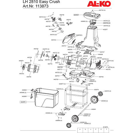 AL-KO Valsekompostkværn EASY CRUSH LH 2810