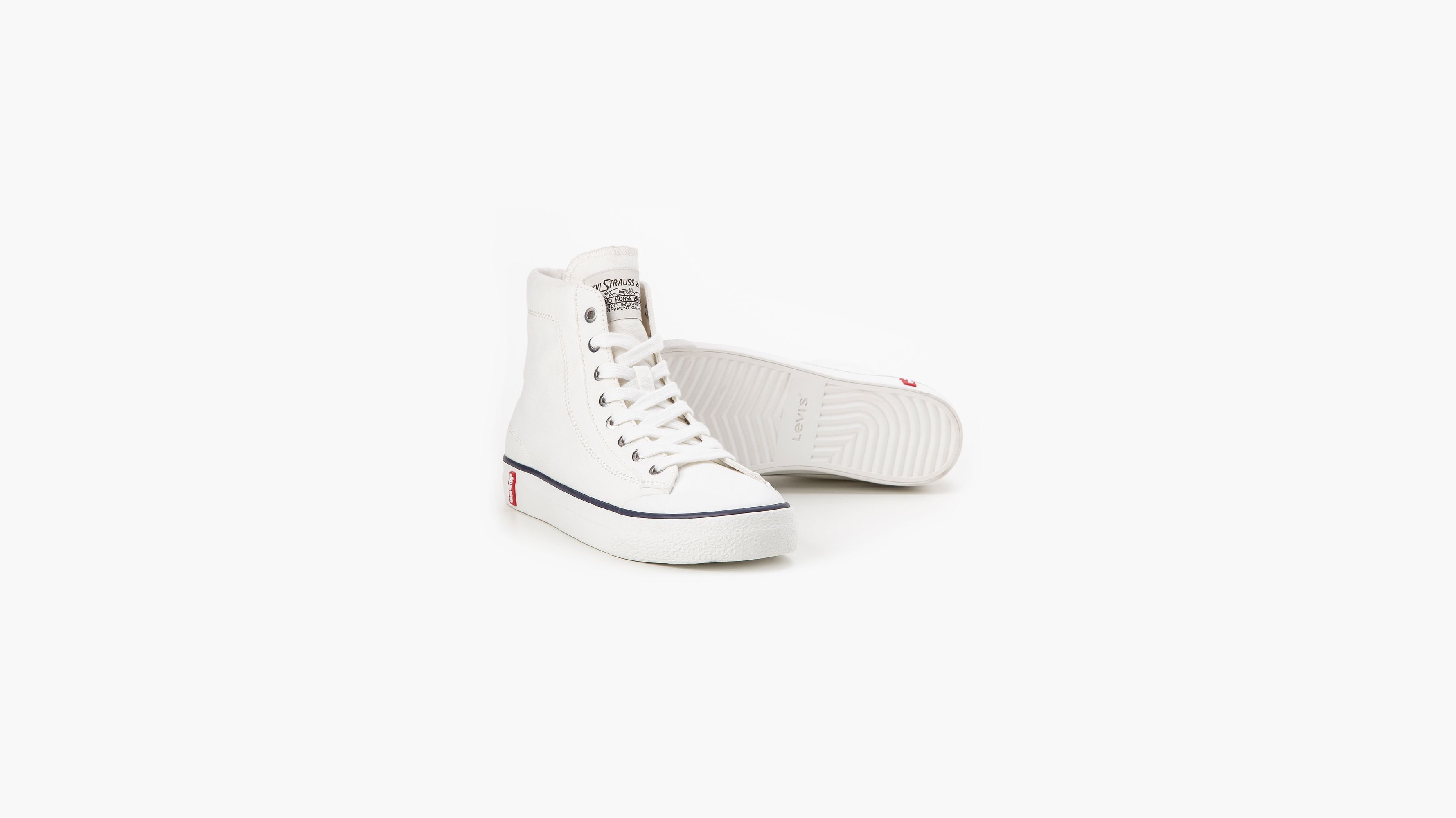 Levi's® Femme baskets montantes LS2 - Regular White - Blanc