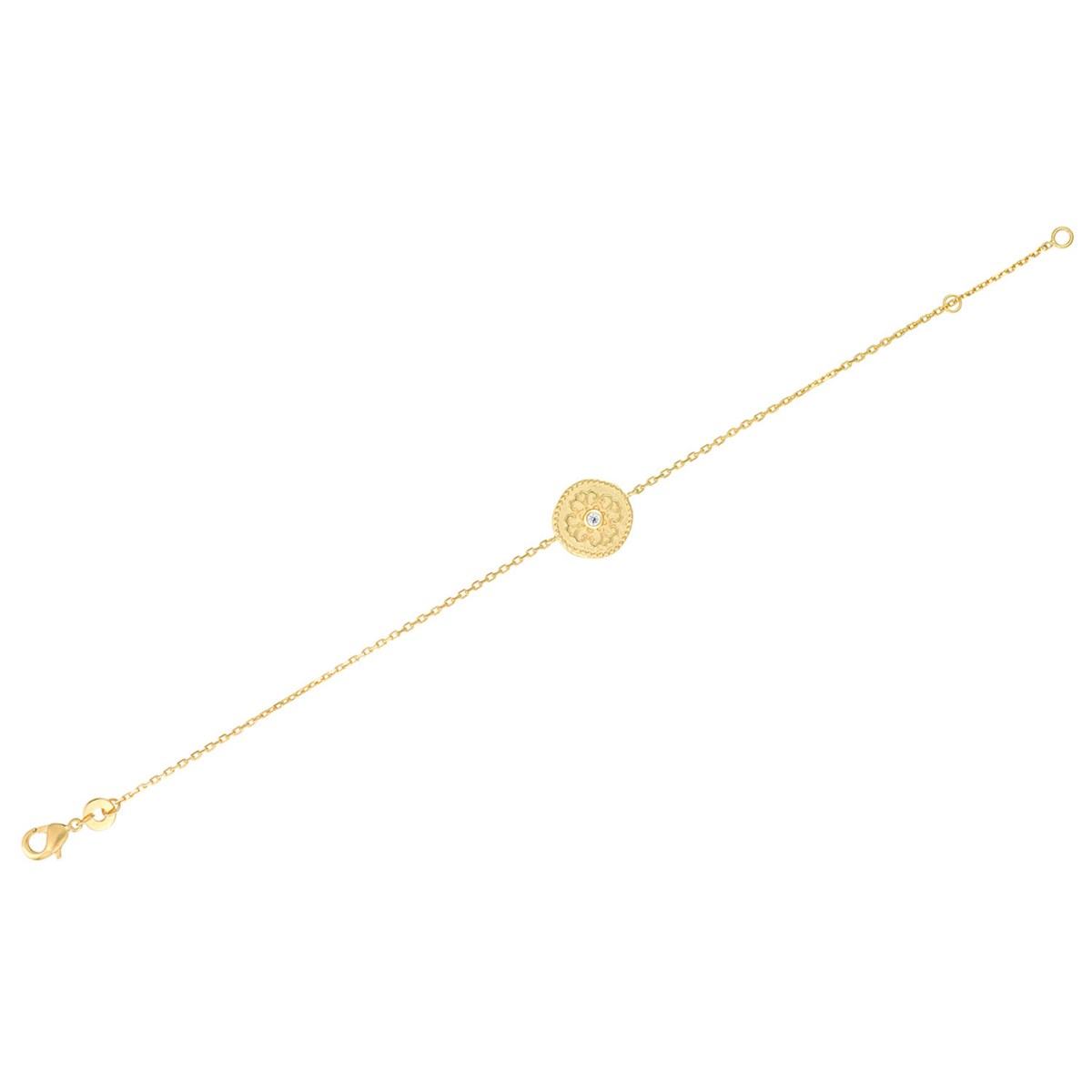 Bracelet Go Mademoiselle rond doré