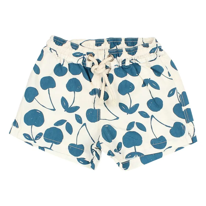 Búho Short de Bain Cerises Bébé | Ecru