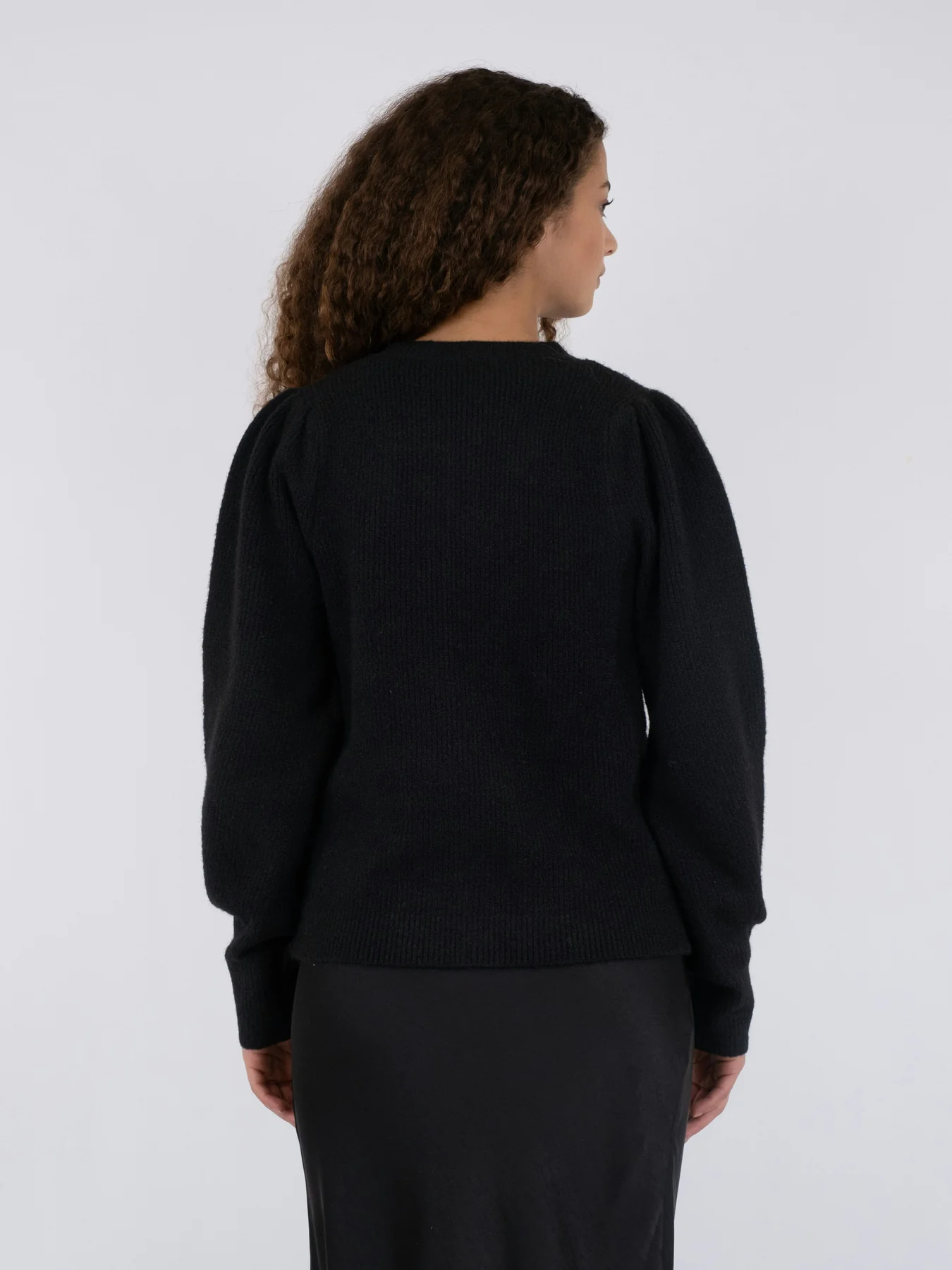 Neo Noir Nuna Knit Cardigan black