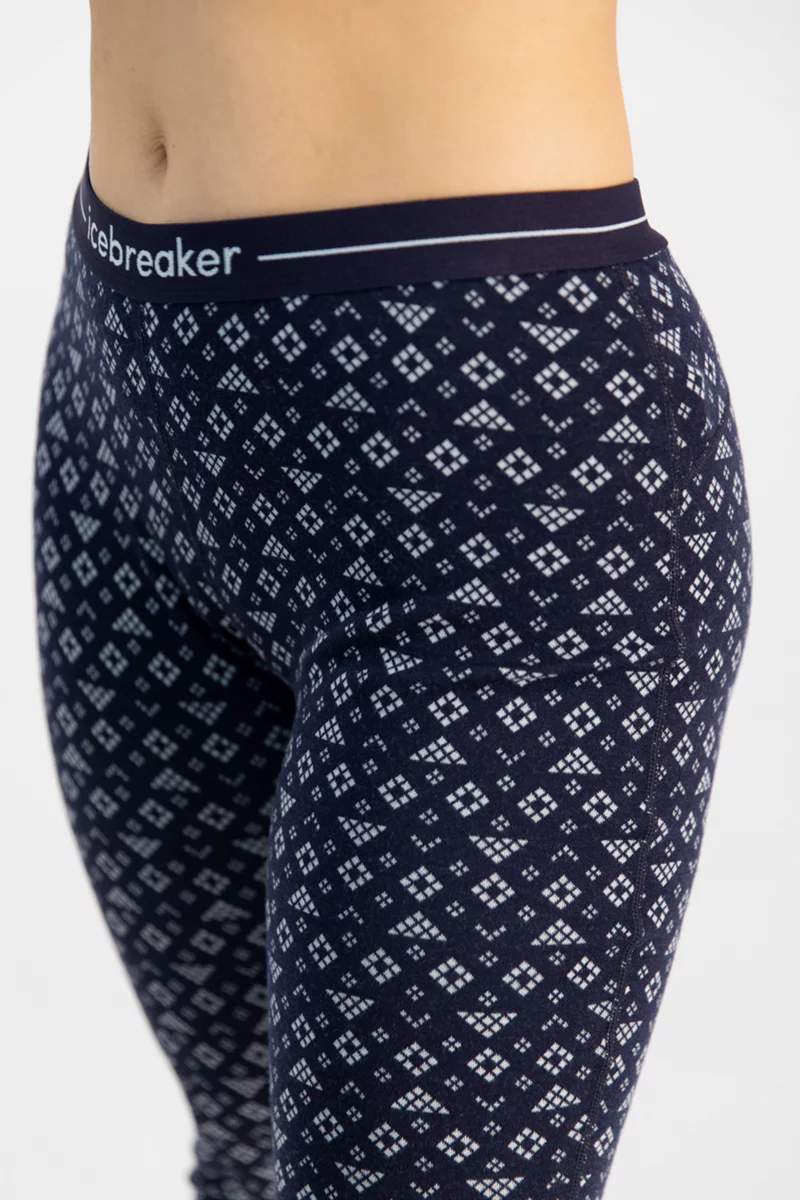 icebreaker Merino 250 Vertex First Snow Damen Thermohose