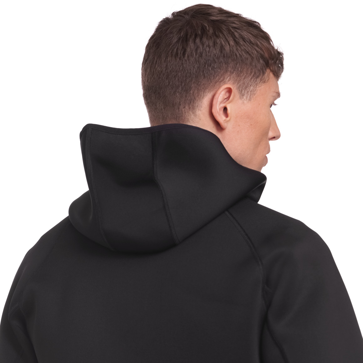 VanVaan Herren Sport-Jacke mit Kapuze schwarz