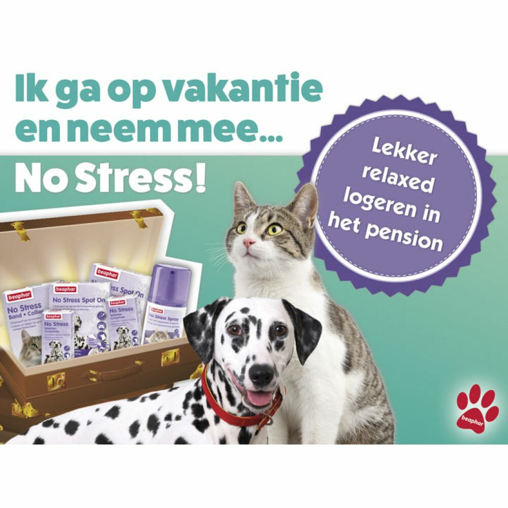 3x Beaphar No Stress KatHalsband