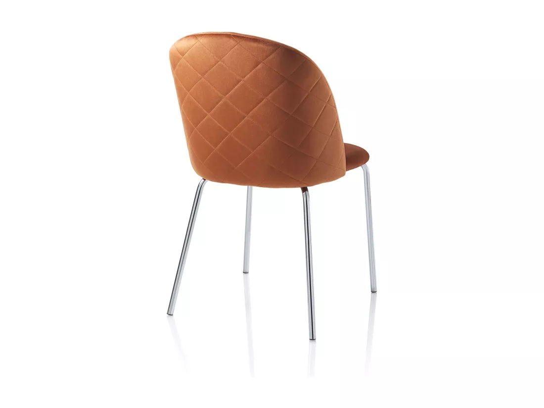 Set de 2 Chaises LISA orange