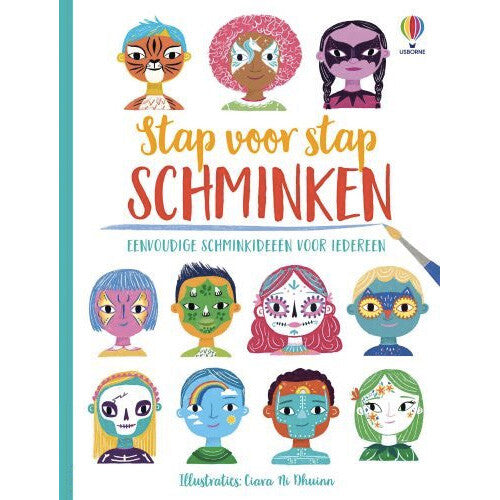 Uitgeverij usborne stap voor stap schminken