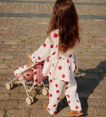 Konges Sløjd Bukser - Coco - Ladybug Bow