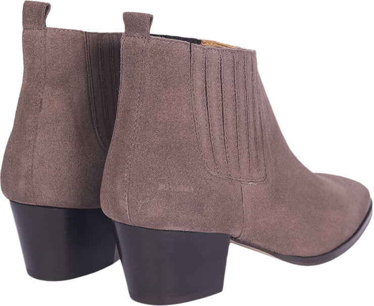 ANGULUS Ankel støvlet med hæl 1780/002 taupe/brown