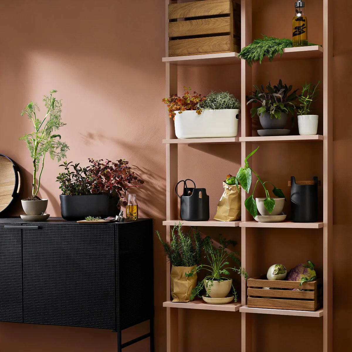 Eva Solo  Selvvandende herb organiser - sort