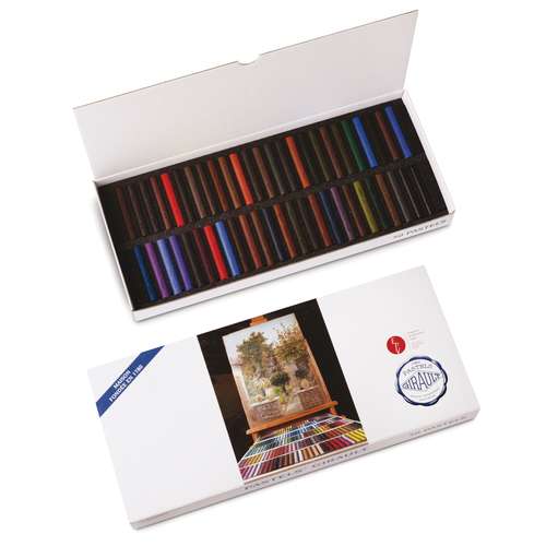 GIRAULT extrafeine Künstler-Pastellkreide 50er-Sets