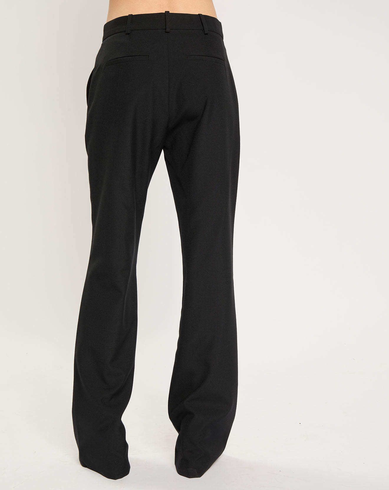 Zapa Pantalon en Laine mélangée Pierino noir