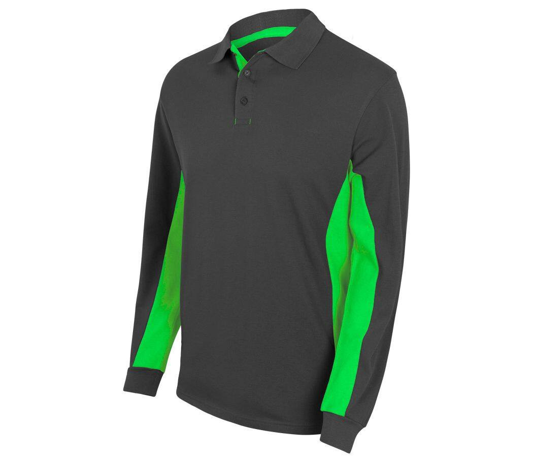 VELILLA V5514 - POLO BICOLORE MANCHES LONGUES