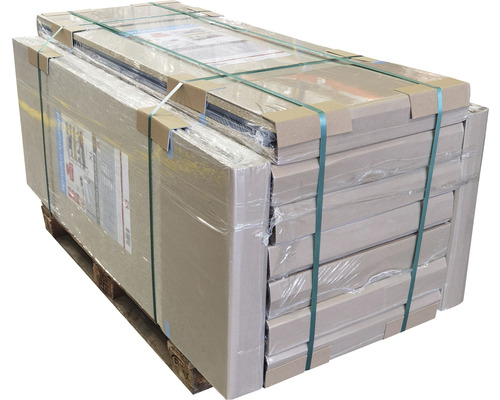 Pallet zware boutloze stellingkast Schulte grijs 200x160x60 cm 5 houten planken draagvermogen 1250 kg 9 stuks
