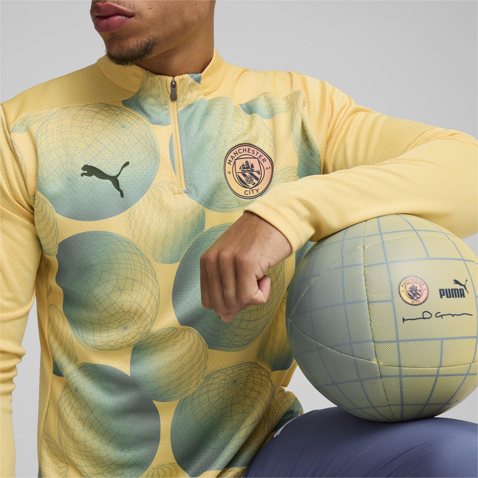 Puma Manchester City FC Fourth Pre Match Drill Jacket 2024 2025 Adults