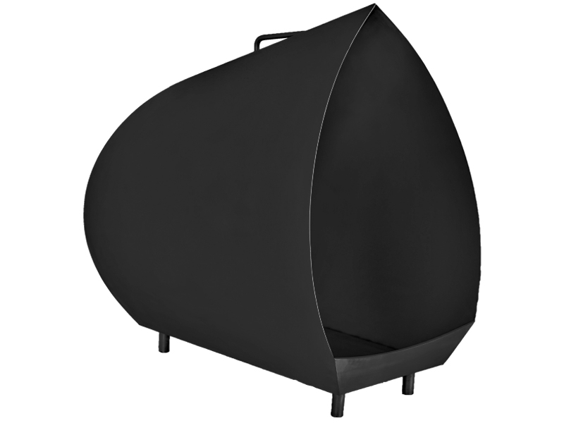 Magma RVS zwart tuinhaard set
