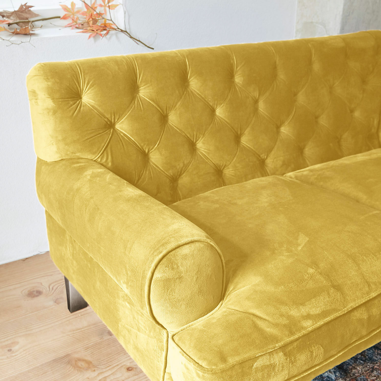 Sofa Carme gelb