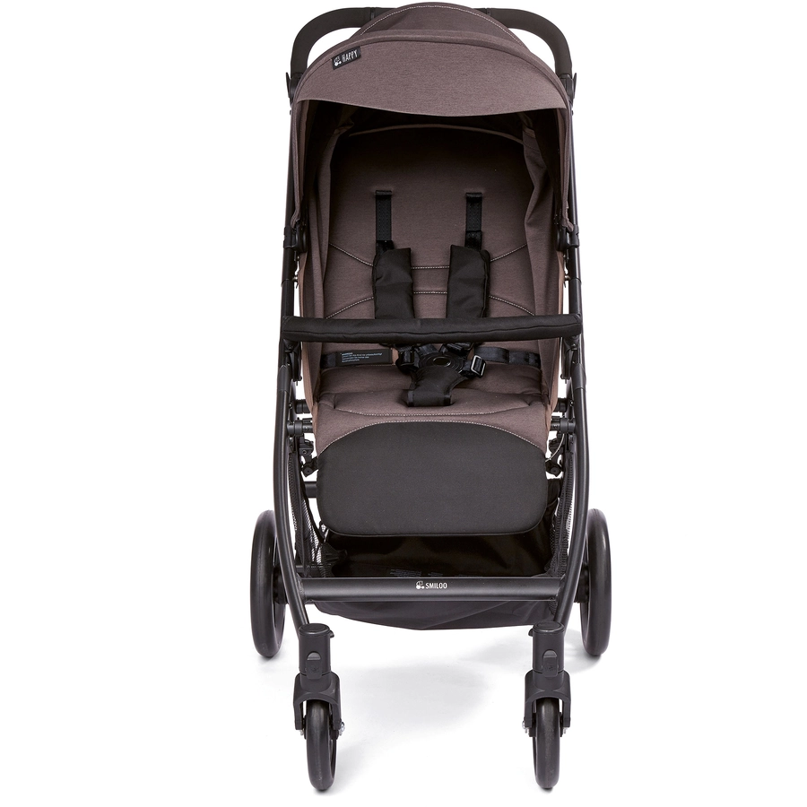 GESSLEIN Buggy SMILOO Happy blacktaupe melange