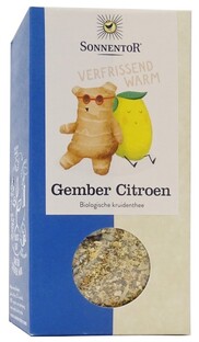 Sonnentor Gember Citroen Kruidenthee 80GR