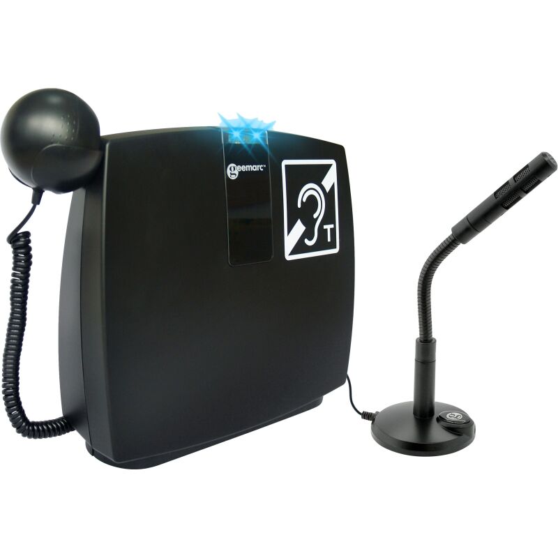 Boucle magnétique mobile pour comptoir d'accueil