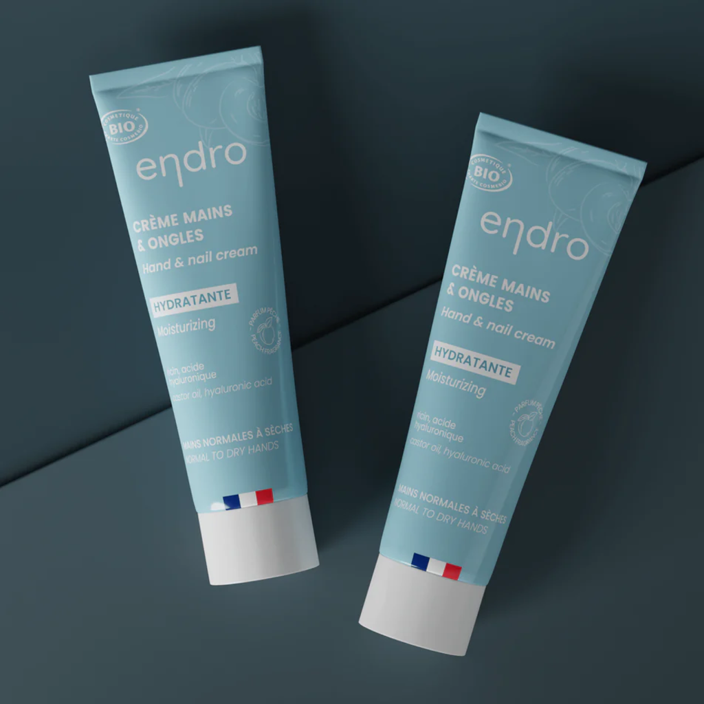 endro cosmétiques  Moisturizing Hand & Nail Cream, 2 x 50 ml (100 ml)