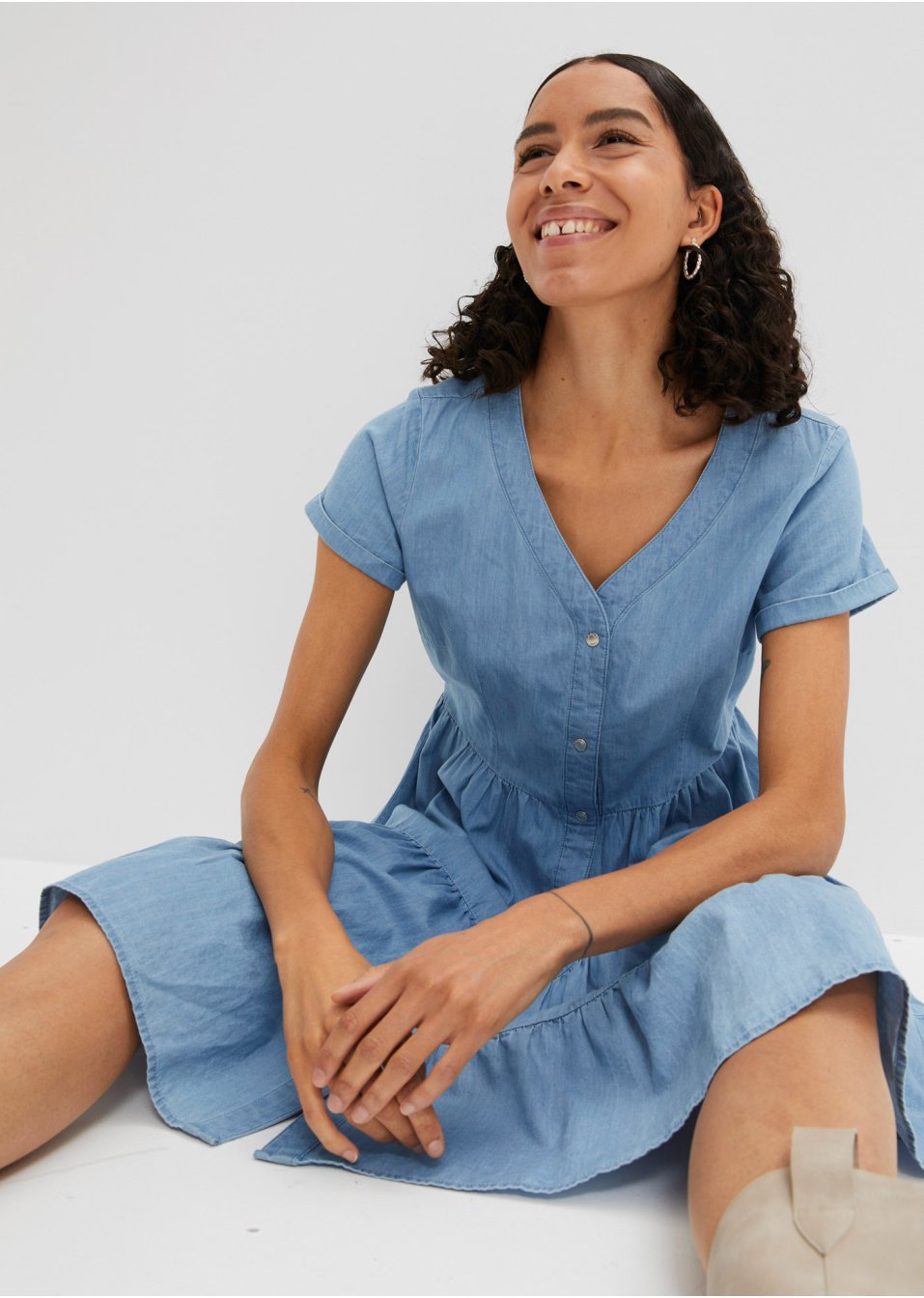 Robe en jean