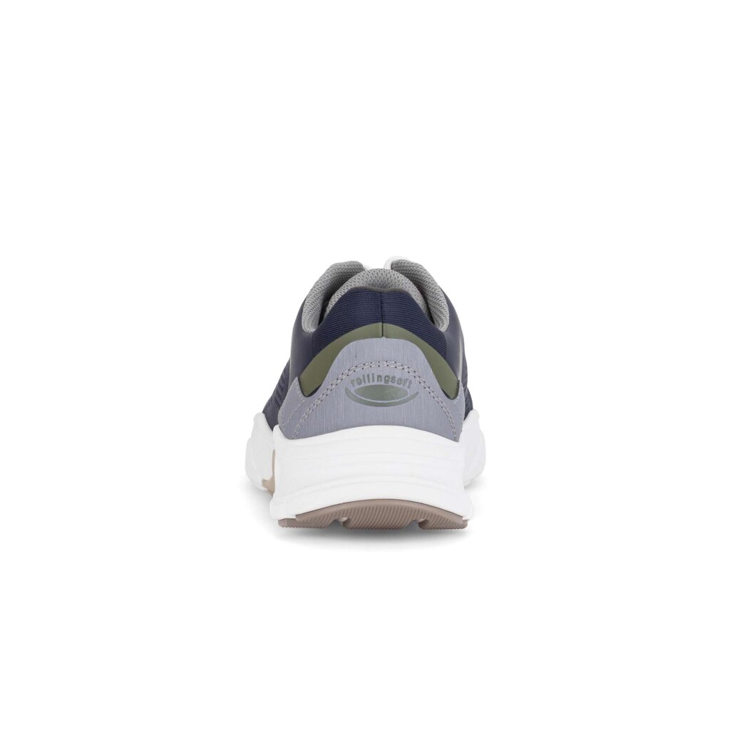 Lage sneaker blauw