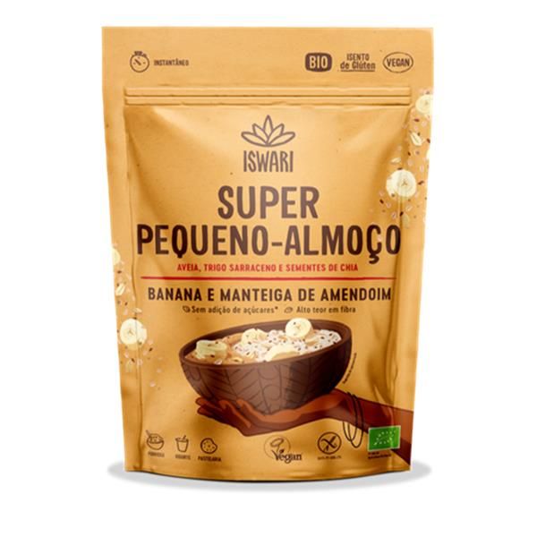 Super Pequeno Almoço Bio Banana E Mant.Amendoim