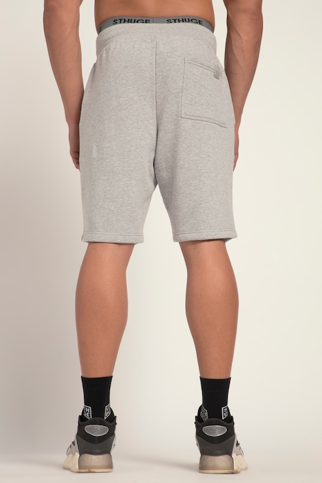 STHUGE Sweat-Bermuda, Basic Fit, Elastikbund, bis 8 XL