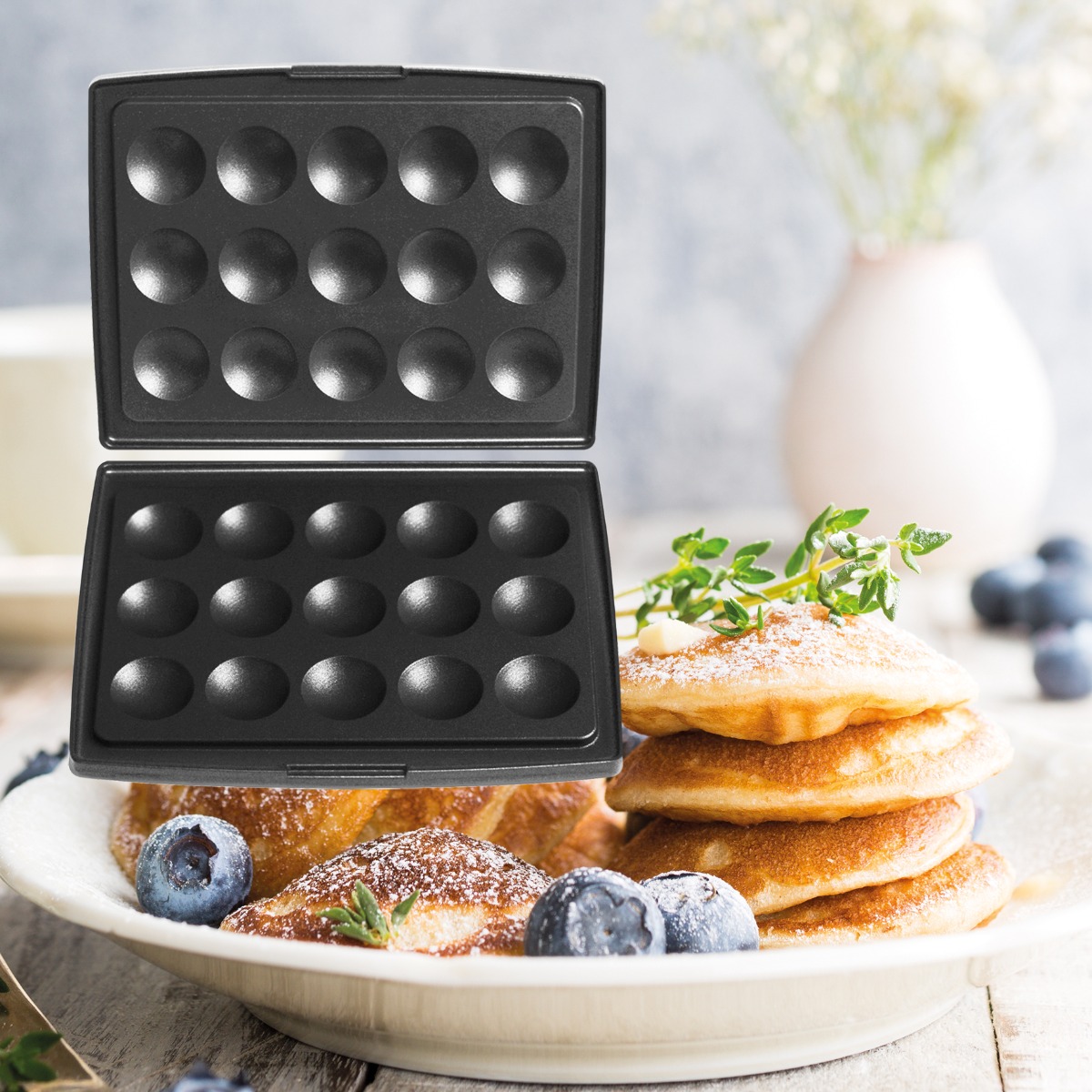 FRITEL Bakplaat Poffertjes