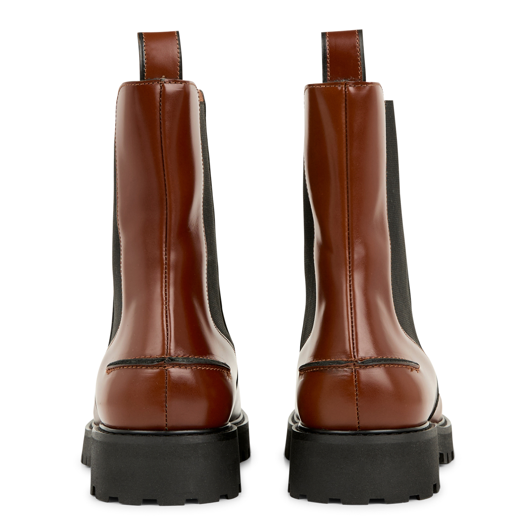 TUDAL - Bottines en cuir | Marron