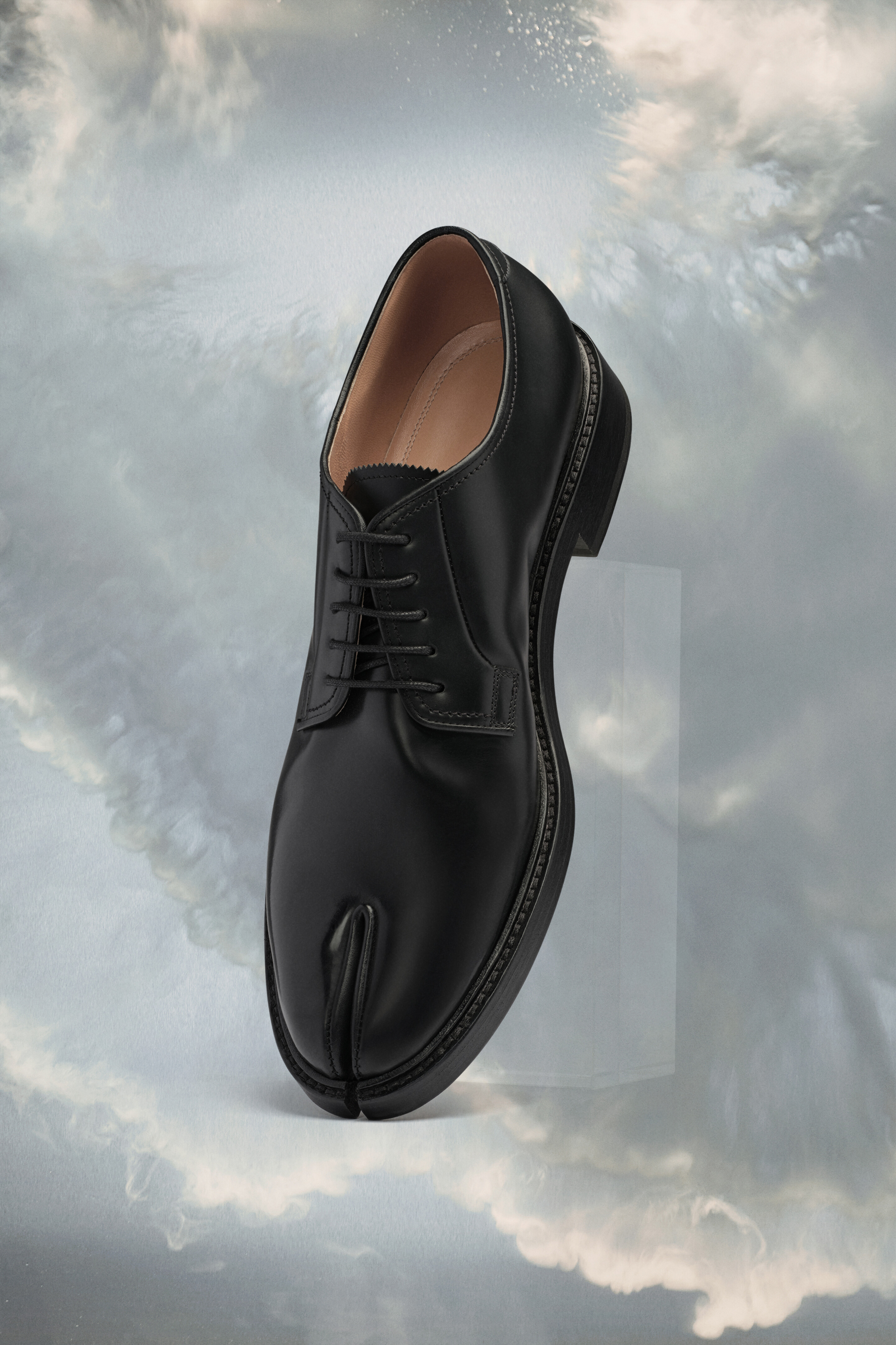 Chaussures en cuir Slip-on Tabi pour homme