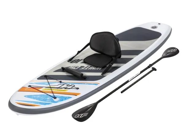 Bestway 65341, Stående padelboard (SUP), 120 kg, Fuld farveboks, ATTENTION!NO PROTECTION AGAINST DROWNING! SWIMMERS ONLY!, 3050 mm, 11,9 kg