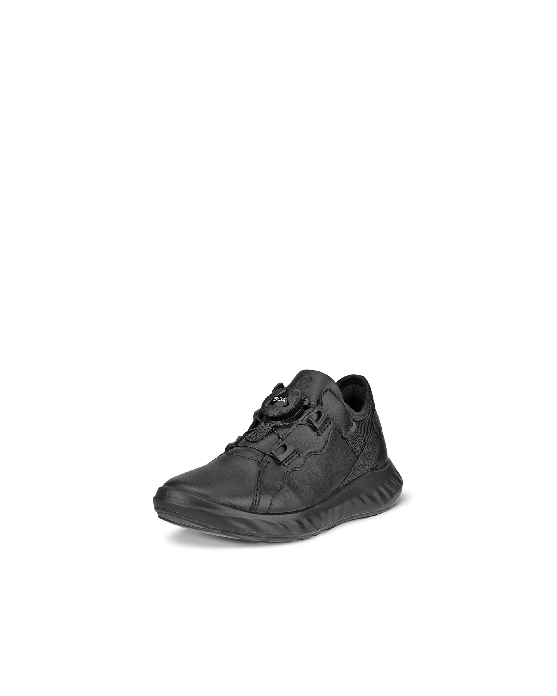 ECCO SP.1 LITE K Kinder Ledersneaker Schwarz