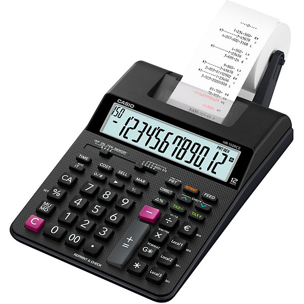 Casio Calculatrice comptable HR-150RCE