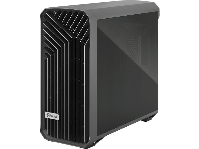 Fractal Design PC-Gehäuse Torrent TG Light Grau Elegantes, kompaktes Big-Tower mit Sichtfenster