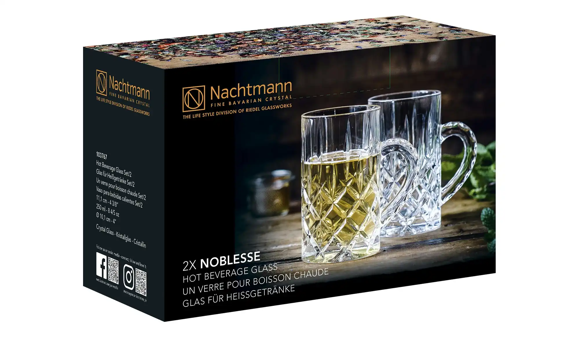 Nachtmann Teeglas 2er Set Noblesse