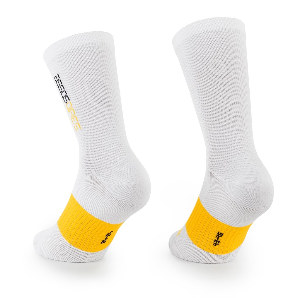 Assos Spring Fall Socks EVO Cykelstrømper Hvid