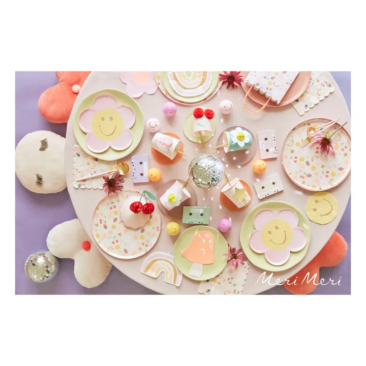 Meri Meri Grandes serviettes Happy Icons - set de 16