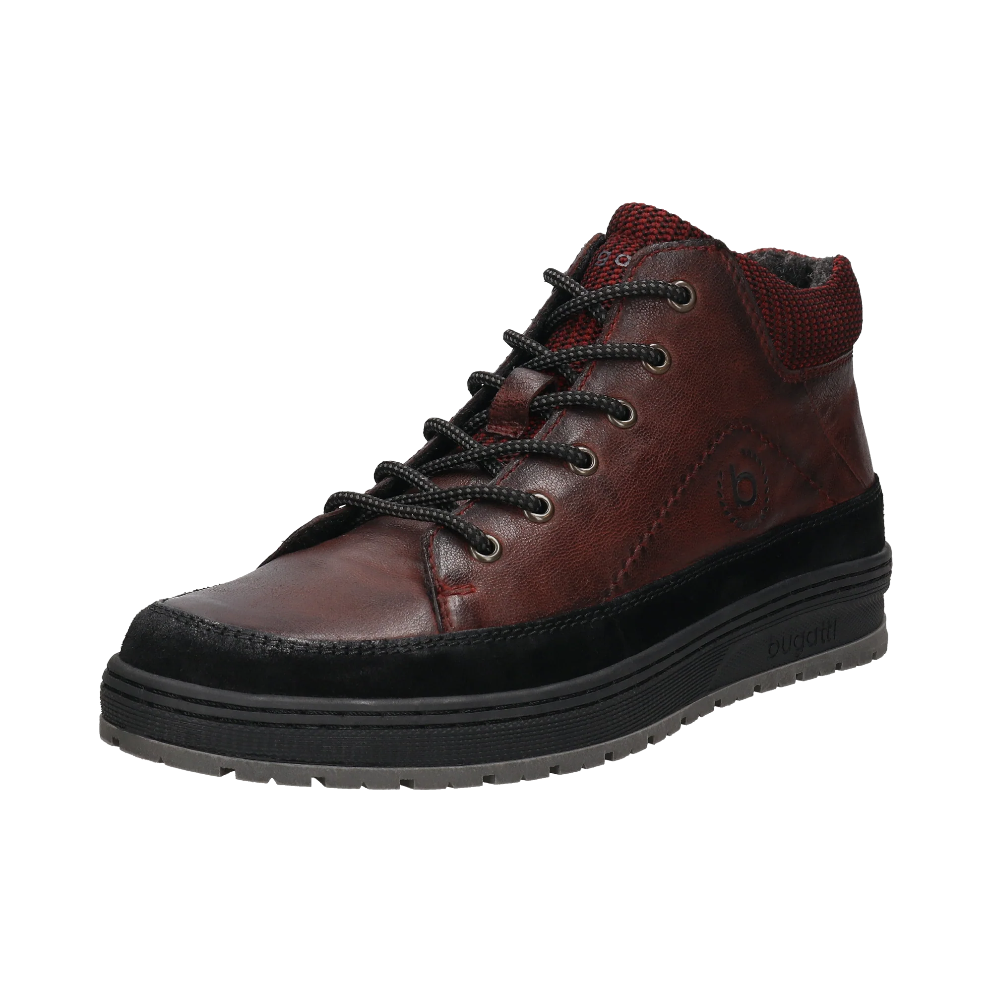 Stiefel dunkelrot