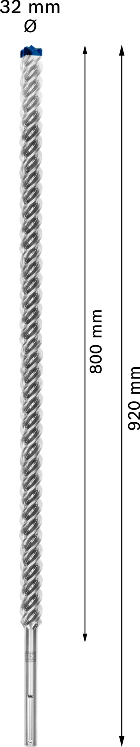 Bosch 2608900257 EXPERT Hamerboor SDS Max-8X - 32x800x920mm