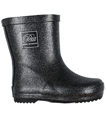 Petit by Sofie Schnoor Gummistiefel - Schwarz m. Glitzer
